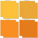 Birthday Bash Cardstock, cardstock paper patterns 9 through 16 preview, showing 12x12 printed smooth cardstock for scrapbook page bases, photo mats, card making, die cutting, titles, borders, and layered paper projects. Buyer theme: Bright Party Colors Printed Smooth Cardstock. Birthday Bash Printed Smooth Cardstock in coordinating coral, red, yellow, orange, green, aqua, teal, cream and brown party colors. Designed for Memory keeping, Birthday scrapbook layouts, Party photo albums