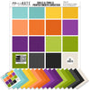 Chills and Thrills Premium monthly box. main 12x12 cardstock presentation with aqua, teal, yellow, orange, purple, green, charcoal, black and cream.