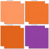 Chills and Thrills Premium monthly box. second cardstock color group with orange, purple and deep plum Halloween shades.
