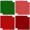 Christmas Joy Cardstock, cardstock paper patterns 25 through 32 preview, showing 12x12 printed smooth cardstock for scrapbook page bases, photo mats, card making, die cutting, titles, borders, and layered paper projects. Buyer theme: Classic Red & Green Printed Smooth Cardstock. Christmas Joy Printed Smooth Cardstock in coordinating sage, green, evergreen, forest green, cranberry, Christmas red, deep red, cream and charcoal shades