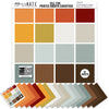 Fall Fun Cardstock, main product image, showing 12x12 printed smooth cardstock for scrapbook page bases, photo mats, card making, die cutting, titles, borders, and layered paper projects. Buyer theme: Warm Autumn Color Palette Printed Smooth Cardstock. Fall Fun Printed Smooth Cardstock in coordinating orange, rust, gold, mustard, aqua, cream, gray and brown autumn shades. Coordinating patterns include Orange and aqua autumn plaid, Fall gingham checks, Pumpkin and leaf tosses