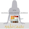 Fall Fun Cardstock, size guide image, showing 12x12 printed smooth cardstock for scrapbook page bases, photo mats, card making, die cutting, titles, borders, and layered paper projects. Buyer theme: Warm Autumn Color Palette Printed Smooth Cardstock. Fall Fun Printed Smooth Cardstock in coordinating orange, rust, gold, mustard, aqua, cream, gray and brown autumn shades. Visible artwork includes Maple and oak leaves, Brown pinecones, Leafy branches and woodland sprigs, Autumn floral bouquets