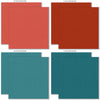 Pumpkin Season Cardstock, cardstock paper patterns 25 through 32 preview, showing 12x12 printed smooth cardstock for scrapbook page bases, photo mats, card making, die cutting, titles, borders, and layered paper projects. Buyer theme: Cozy Autumn Printed Smooth Cardstock 12x12. Printed smooth cardstock in coordinating fall colors including teal, orange, cream, green, mustard, and warm harvest tones. Visible artwork includes journaling cards, cozy sentiments, pumpkins, hot drink mugs