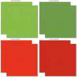 School is Cool Cardstock, cardstock paper patterns 9 through 16 preview, showing 12x12 printed smooth cardstock for scrapbook page bases, photo mats, card making, die cutting, titles, borders, and layered paper projects. Buyer theme: Classic School Colors Printed Smooth Cardstock. School is Cool Printed Smooth Cardstock in coordinating yellow, green, red, blue, cream, charcoal and black shades. Designed for Mini albums, Junk journals, Back-to-school scrapbook layouts