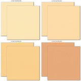 Some Bunny Loves You Cardstock, cardstock paper patterns 17 through 24 preview, showing 12x12 printed smooth cardstock for scrapbook page bases, photo mats, card making, die cutting, titles, borders, and layered paper projects. Buyer theme: Pastel Spring Printed Smooth Cardstock. Some Bunny Loves You Printed Smooth Cardstock in warm vanilla, peach, coral, mint, sage, yellow, apricot, taupe and cream with a subtle printed linen-style texture