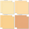 Some Bunny Loves You Cardstock, cardstock paper patterns 17 through 24 preview, showing 12x12 printed smooth cardstock for scrapbook page bases, photo mats, card making, die cutting, titles, borders, and layered paper projects. Buyer theme: Pastel Spring Printed Smooth Cardstock. Some Bunny Loves You Printed Smooth Cardstock in warm vanilla, peach, coral, mint, sage, yellow, apricot, taupe and cream with a subtle printed linen-style texture