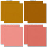 The World Awaits Cardstock, cardstock paper patterns 9 through 16 preview, showing 12x12 printed smooth cardstock for scrapbook page bases, photo mats, card making, die cutting, titles, borders, and layered paper projects. Buyer theme: Tropical Travel Printed Smooth Cardstock. Coordinating printed smooth cardstock in tropical vacation colors including mint, teal, coral, gold, yellow, sage, white and charcoal. Visible artwork includes camera, globe, map, vintage van