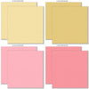 Warm Winter Wishes Cardstock, cardstock paper patterns 1 through 8 preview, showing 12x12 printed smooth cardstock for scrapbook page bases, photo mats, card making, die cutting, titles, borders, and layered paper projects. Buyer theme: Aqua, Teal & Red Printed Smooth Cardstock. Warm Winter Wishes Printed Smooth Cardstock in sixteen coordinating winter colors including aqua, teal, red, pink, cream, gold, white and brown. Designed for Mini albums, Junk journals, Seasonal memory keeping