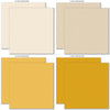 Wildflowers Cardstock, cardstock paper patterns 1 through 8 preview, showing 12x12 printed smooth cardstock for scrapbook page bases, photo mats, card making, die cutting, titles, borders, and layered paper projects. Buyer theme: Rich Botanical Printed Smooth Cardstock. Wildflowers Printed Smooth Cardstock in coordinating cream, gold, mustard, olive, coral, orange, orchid, plum, red, aqua and teal shades. Designed for Mini albums, Junk journals, Botanical paper crafts