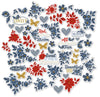 Red, White and Bloom - Die Cuts