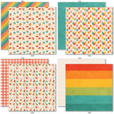 Birthday Bash 6x6 Double-Sided Paper Pack, 6x6 double-sided paper pack paper patterns 9 through 16 preview, showing 6x6 scrapbook paper for handmade cards, mini albums, junk journals, paper layering, small-scale layouts, and coordinated paper crafts. Buyer theme: Birthday 6x6 Paper for Cards & Mini Albums. Birthday Bash 6x6 Double-Sided Paper Pack with scaled birthday patterns for cards, mini albums, journals and smaller celebration projects