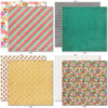 Hello Fall 6x6 Double-Sided Paper Pack, 6x6 double-sided paper pack paper patterns 25 through 32 preview, showing 6x6 scrapbook paper for handmade cards, mini albums, junk journals, paper layering, small-scale layouts, and coordinated paper crafts. Buyer theme: Fall 6x6 Scrapbook Paper for Cards & Mini Albums. Hello Fall 6x6 Double-Sided Paper Pack with scaled pumpkins, florals, checks, houndstooth, dots, leaves and bright autumn patterns for cards and mini albums