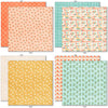Life is Good 6x6 Double-Sided Paper Pack, 6x6 double-sided paper pack paper patterns 25 through 32 preview, showing 6x6 scrapbook paper for handmade cards, mini albums, junk journals, paper layering, small-scale layouts, and coordinated paper crafts. Buyer theme: Everyday 6x6 Scrapbook Paper for Cards & Mini Albums. Life is Good 6x6 Double-Sided Paper Pack with scaled florals, plaids, dots, hearts, rainbows, cherries and happy everyday patterns for cards and mini albums