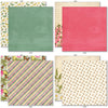 May Flowers 6x6 Double-Sided Paper Pack, 6x6 double-sided paper pack paper patterns 9 through 16 preview, showing 6x6 scrapbook paper for handmade cards, mini albums, junk journals, paper layering, small-scale layouts, and coordinated paper crafts. Buyer theme: 6x6 Spring Floral Paper for Cards & Mini Albums. May Flowers 6x6 double-sided scrapbook paper with scaled floral, butterfly, gingham, plaid, stripe and garden patterns