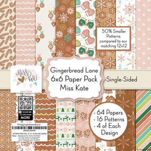 Gingerbread Lane - 6X6 Paper Pack (Ss)