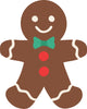 Gingerbread Man SVG Cut File - Download