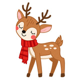 Girl Reindeer SVG Cut File - Download