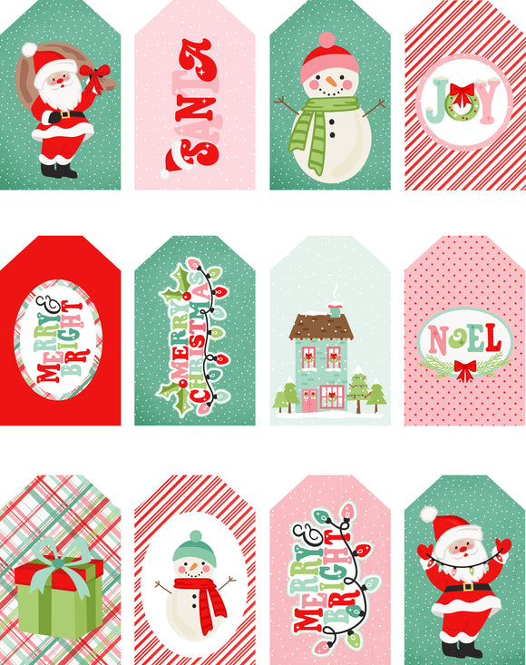 FREE Home for the Holidays Printable Gift Tags-Download Only
