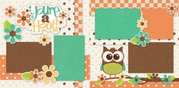 You're a Hoot - Blue - Page Kit