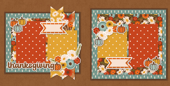 Thanksgiving - Page Kit