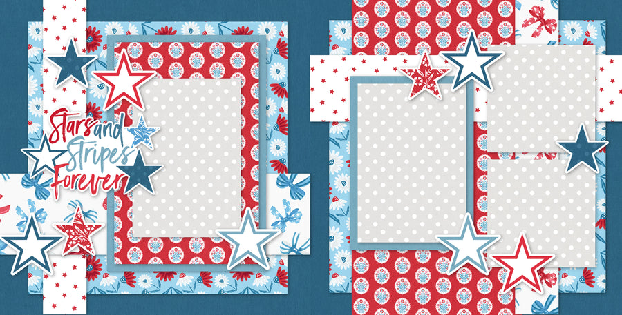 Stars and Stripes Forever - Page Kit