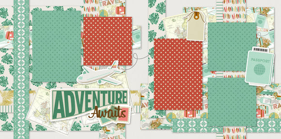 Adventure Awaits - Page Kit