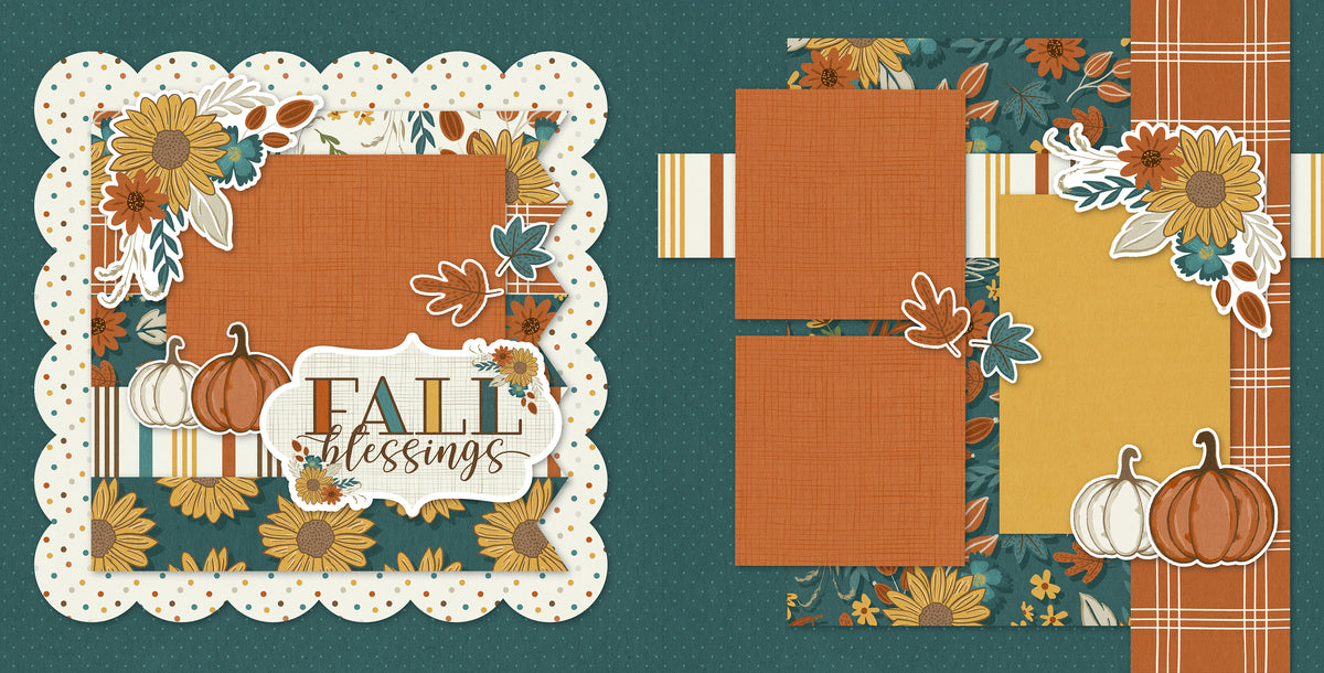 Fall Blessings - Page Kit
