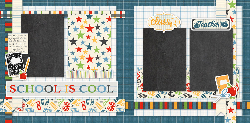 School is Cool - Page Kit.