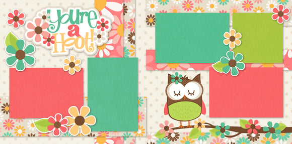 You're a Hoot - Pink- Page Kit