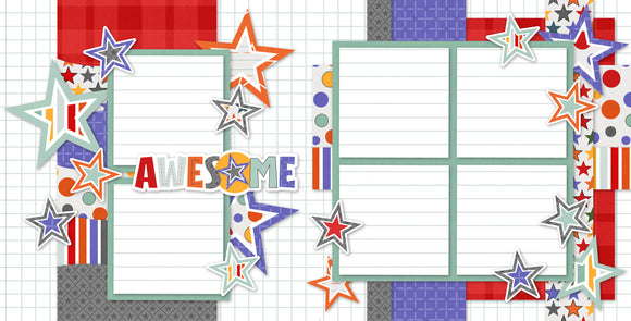 Awesome - Pet Scrapbook 12x12 Page Kit – MISS KATE