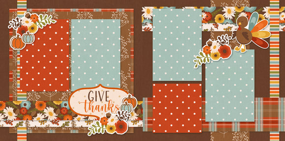 Give Thanks - Page Kit