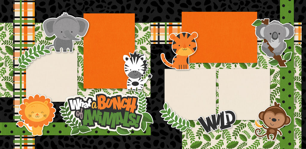 What a Bunch of Animals! - Page Kit