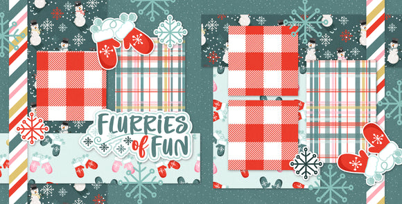 Flurries of Fun - Page Kit