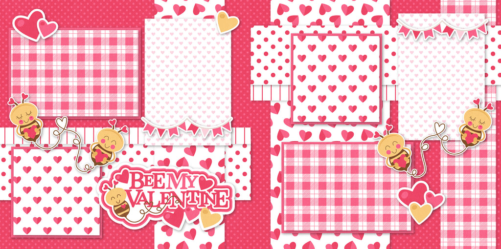 Bee My Valentine - Page Kit