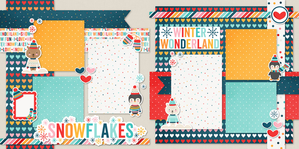 Snowflakes - Page Kit