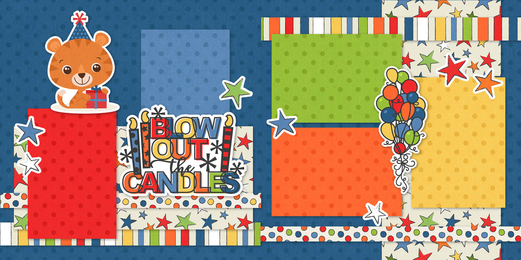 Blow Out the Candles - Bright - Page Kit