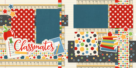 Classmates- Scrapbook Page Kit-by Miss Kate Cuttables – MISS KATE