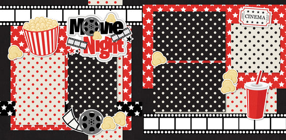 Movie Night - Page Kit
