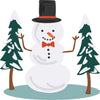 Snowman SVG Cut File - Download