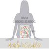 Hello Fall Stickers, size guide image, showing coordinating scrapbook stickers for layouts, planners, journals, cards, memory albums, titles, and quick finishing details. Buyer theme: Fall Stickers for Scrapbooks, Journals & Planners. Hello Fall Sticker Sheet with scaled fall titles, pumpkins, gourds, leaves, flowers, botanical sprigs, labels and frames for scrapbook pages, planners and journals. Designed for Autumn family memories, Card making, Mini albums