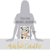 Trick or Treat Stickers, size guide image, showing coordinating scrapbook stickers for layouts, planners, journals, cards, memory albums, titles, and quick finishing details. Buyer theme: Cute Halloween Stickers for Scrapbooks. Trick or Treat sticker sheet with reduced-scale ghosts, pumpkins, bats, webs, black cats, candy corn and cute Halloween phrase stickers. Scrapbook sticker sheet, planner stickers, journal stickers, card making accents, and memory keeping supplies