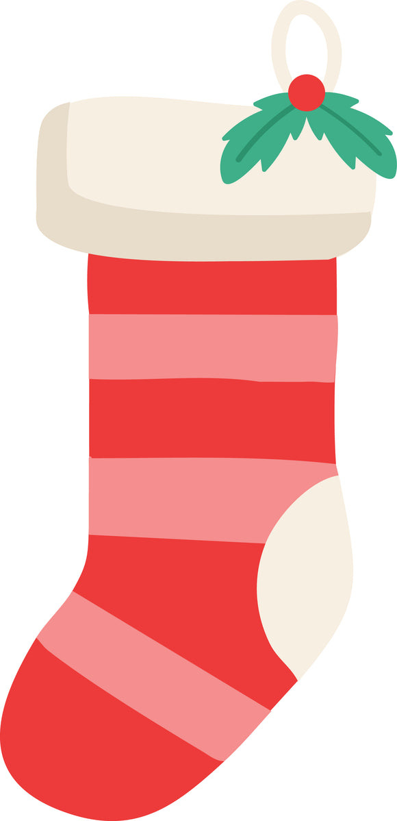 Stocking SVG Cut File - Download