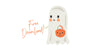Trick or Treating Ghost SVG Cut File - Download