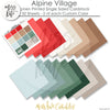 Alpine Village - Linen-Printed Smooth Cardstock Single-Sided Linen Printed