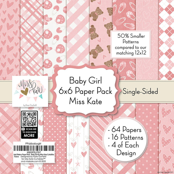 Baby Girl - 6X6 Paper Pack (Ss)