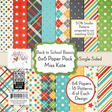 Back To School - 6X6 Paper Pack (Ss)