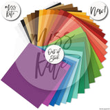 Assorted Colors - Cardstock Paper Pack 60 Sheets