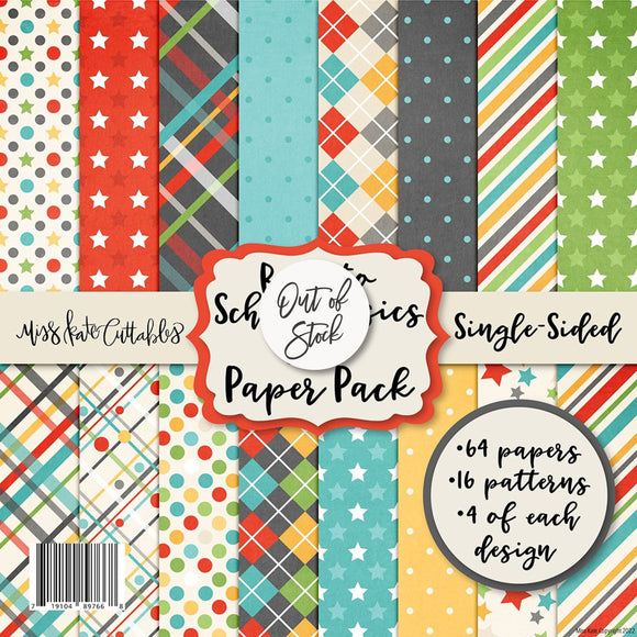 Back To School - 6X6 Paper Pack (Ss)