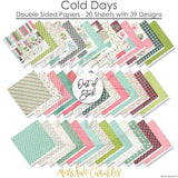 Bargain Bin - Cold Days Paper & Sticker Kit 12X12 (Ds)