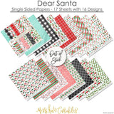 Dear Santa - Paper Pack Single Sided 12X12 (Ss)